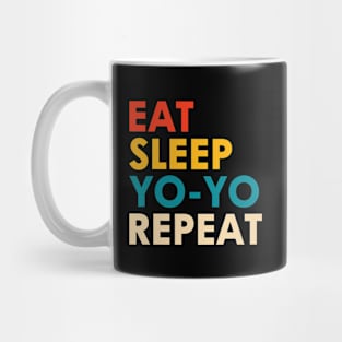 Eat Sleep Yoyo Repeat Mug